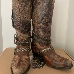 Double D Ranch Frontier Trapper Boot Size 6.5 by Old Gringo